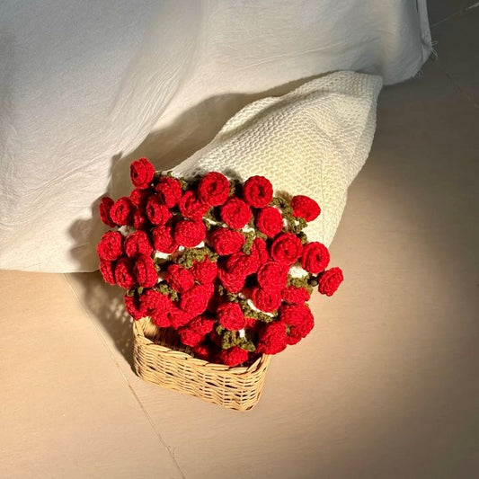 Plaid’amour — Roses rouge